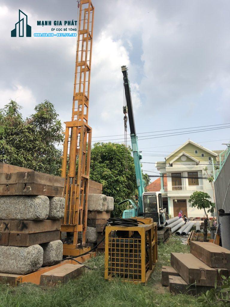 thi công ép cọc bê tông quận 10 TPHCM